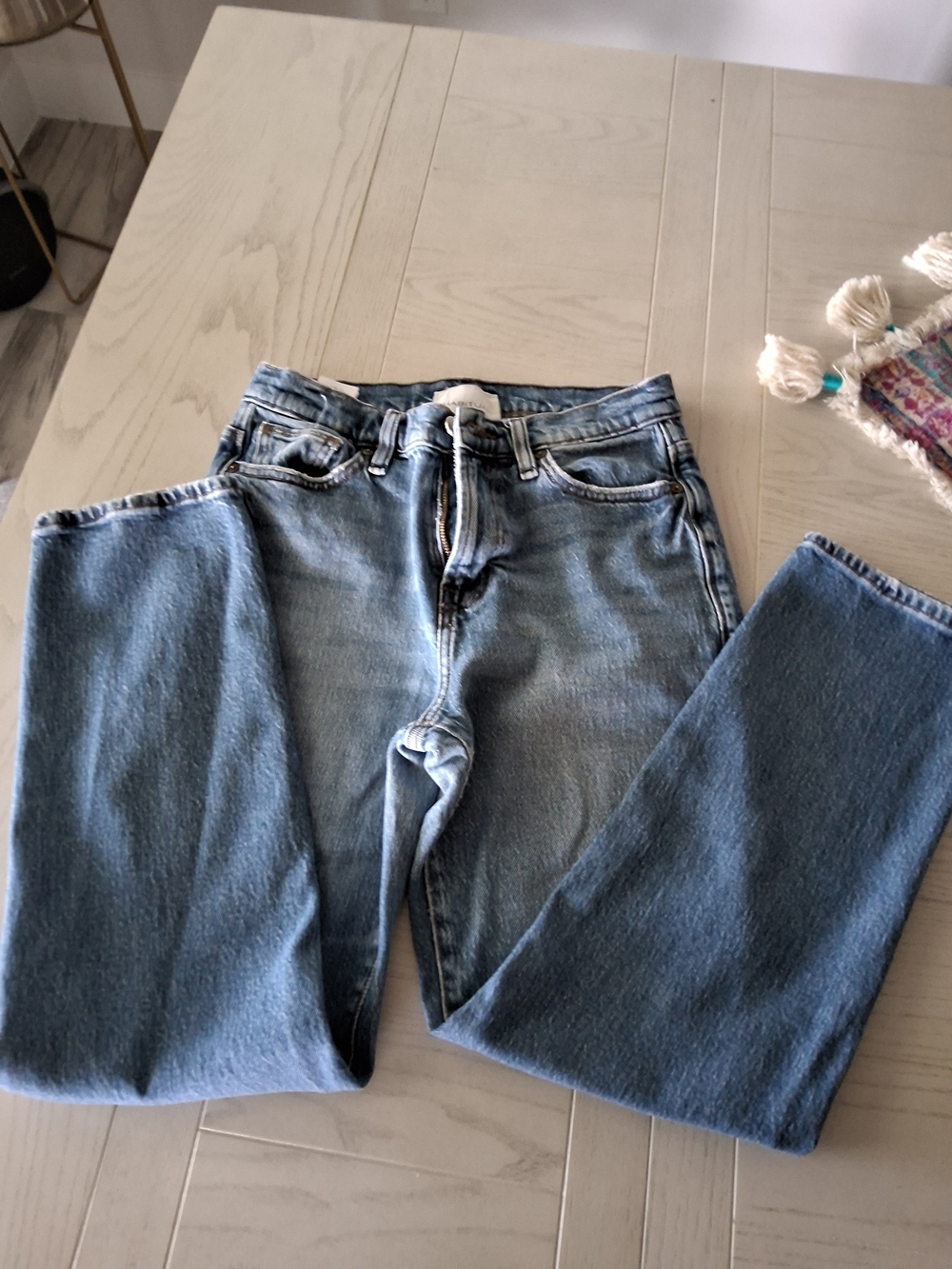 Habitual Women's Light Blue Straight-Leg Jeans
